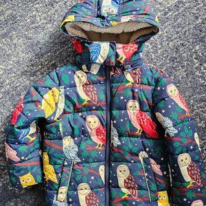 Boden Owl Winter Coat